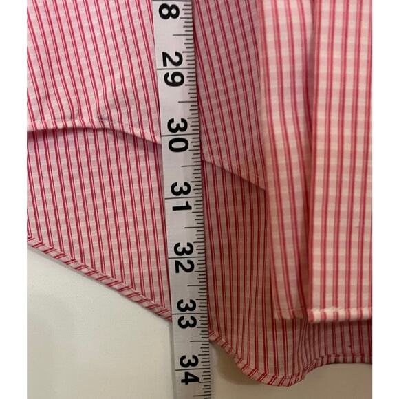 ck Calvin Klein Slim Fit Non-Iron Size Tall 171/2, 36/37 Pre-Owned - Picture 5 of 10